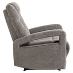 Set of 1 Upholstered Push Recliner Chair