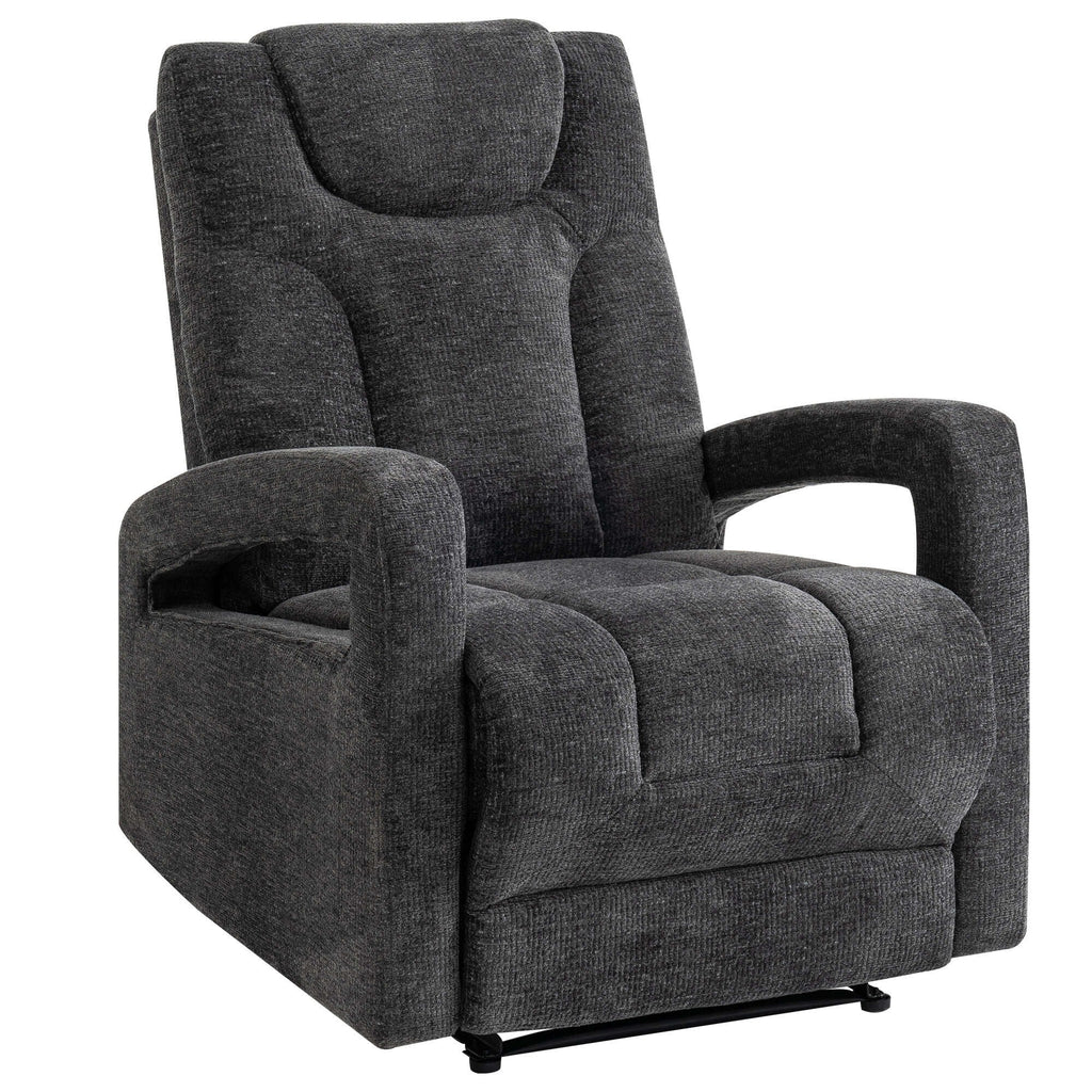 Set of 1 Upholstered Push Recliner Chair