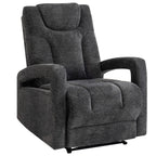 Set of 1 Upholstered Push Recliner Chair