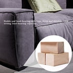 110'' Square Sofa Masha Velvet with Four-seater for Living Room Sofa-bed