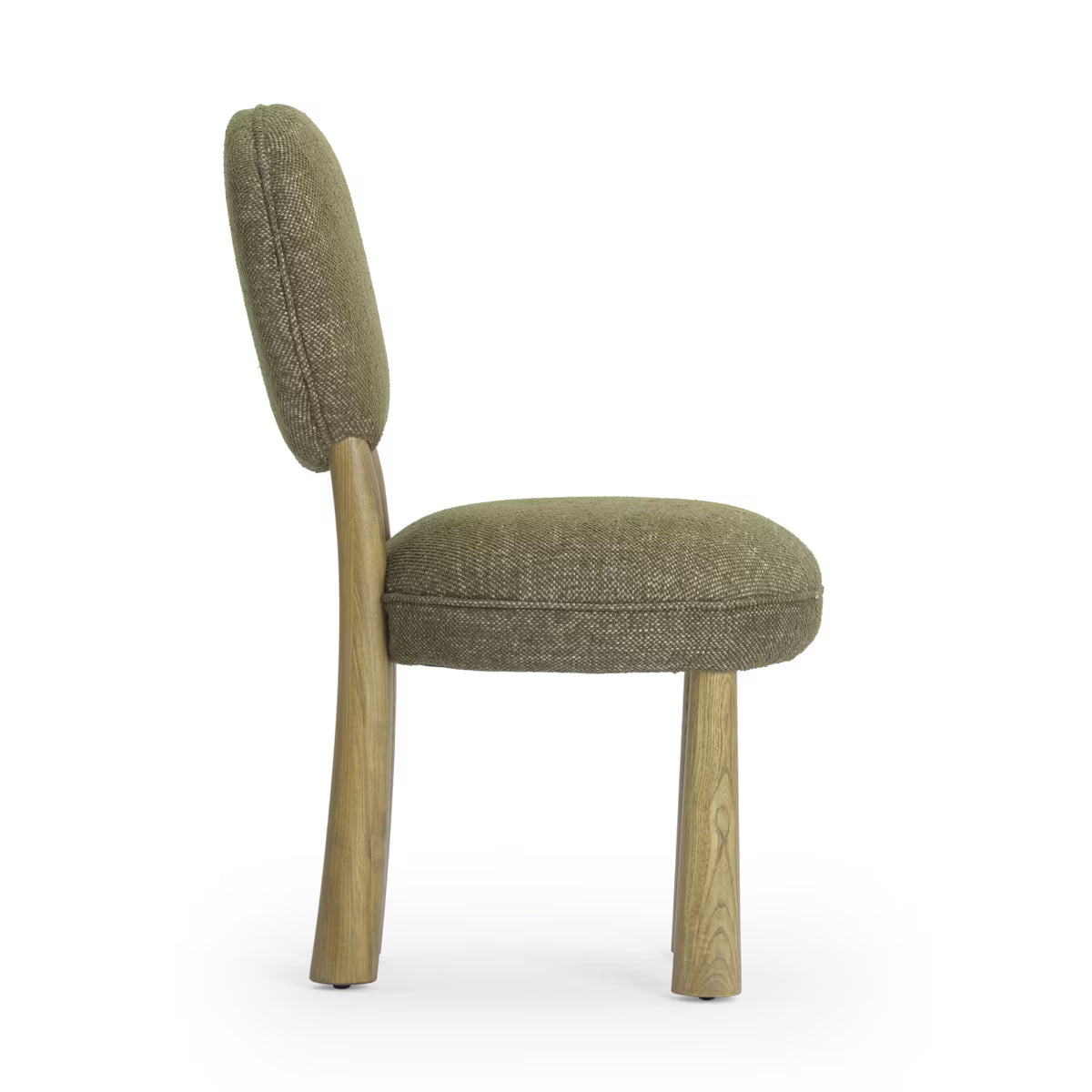 Chaise de salle à manger Channie vert olive