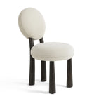 Chaise de salle à manger Channie crème