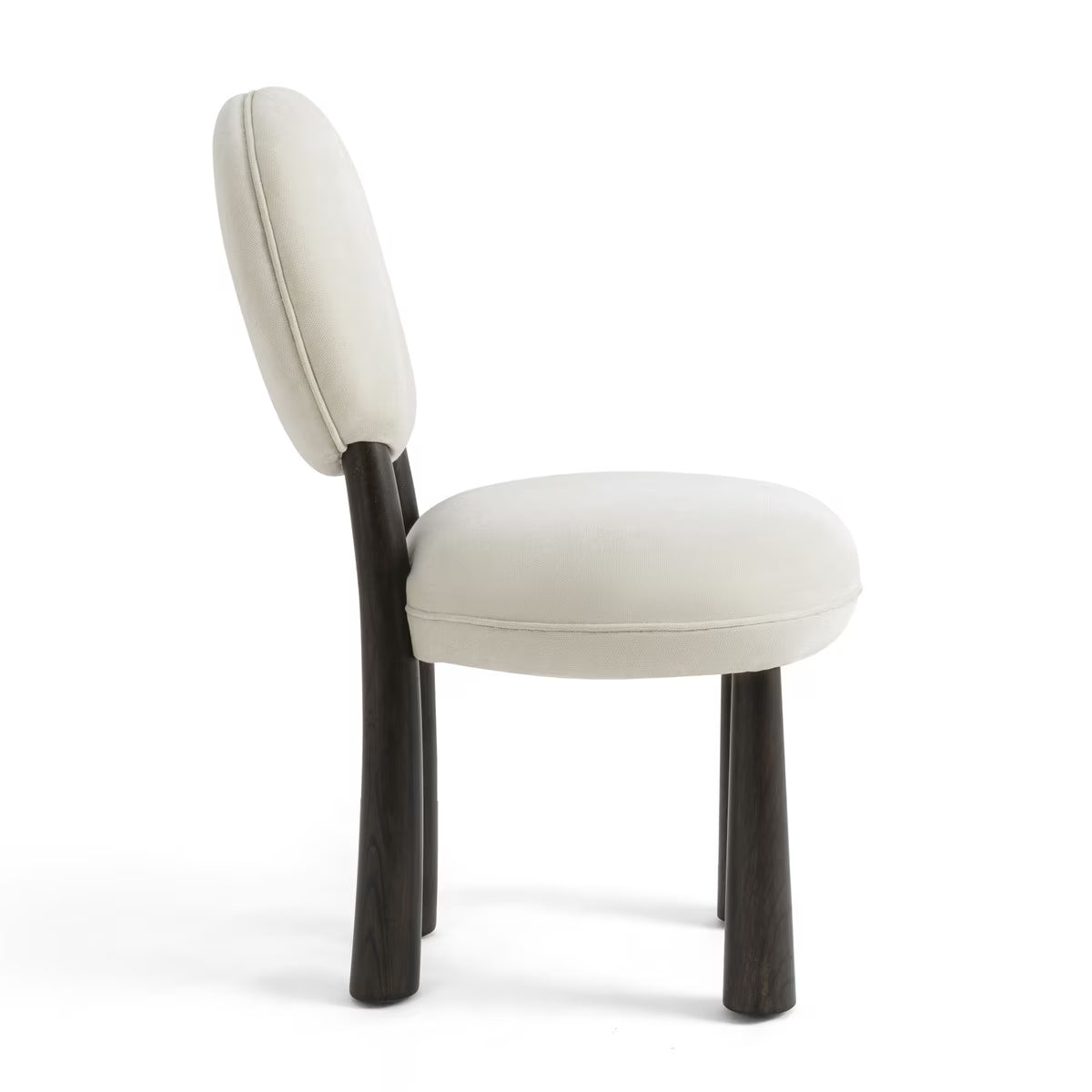 Chaise de salle à manger Channie crème