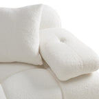 Causeuse végétalienne Huggy Cream
