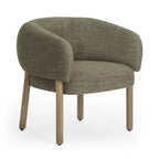 Chaise de salle à manger Foxxy vert olive