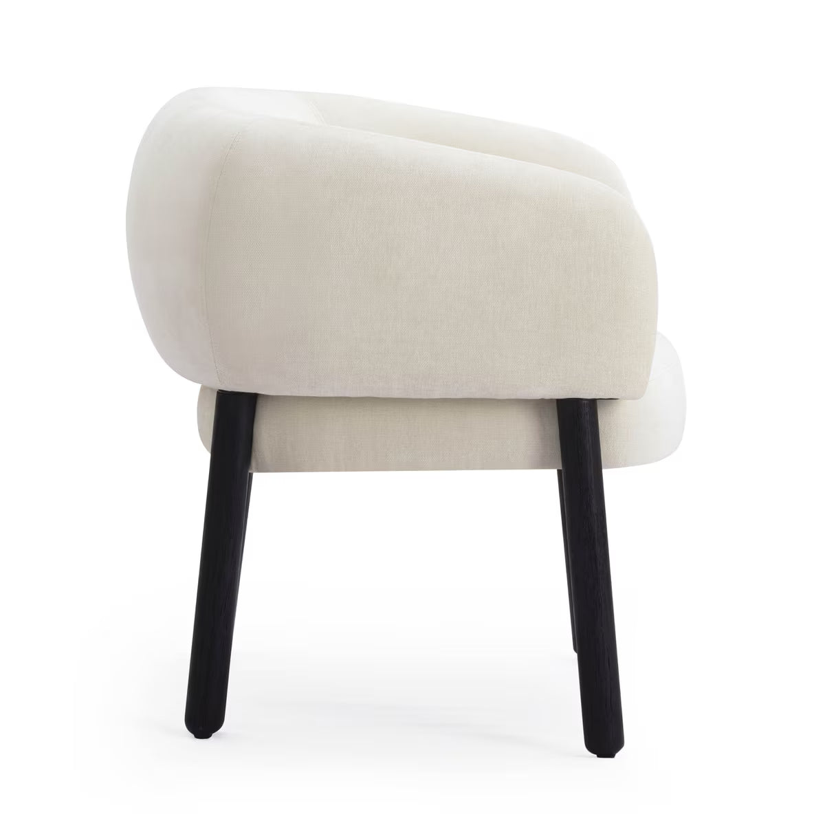 Chaise de salle à manger Foxxy crème