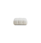 Pouf modulaire végétalien Huggy Cream